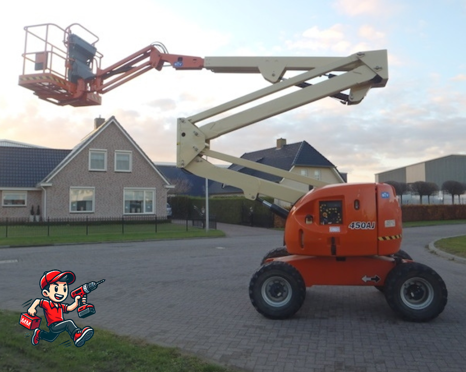 Kniktelescoophoogwerkers